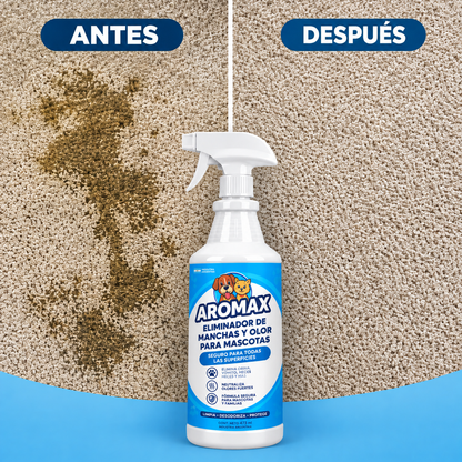 Aromax: Libre de Manchas. Libre de Olores.